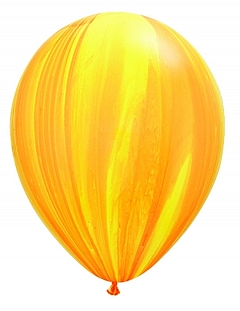 Q 11" Супер Агат Yellow Orange/5 шт