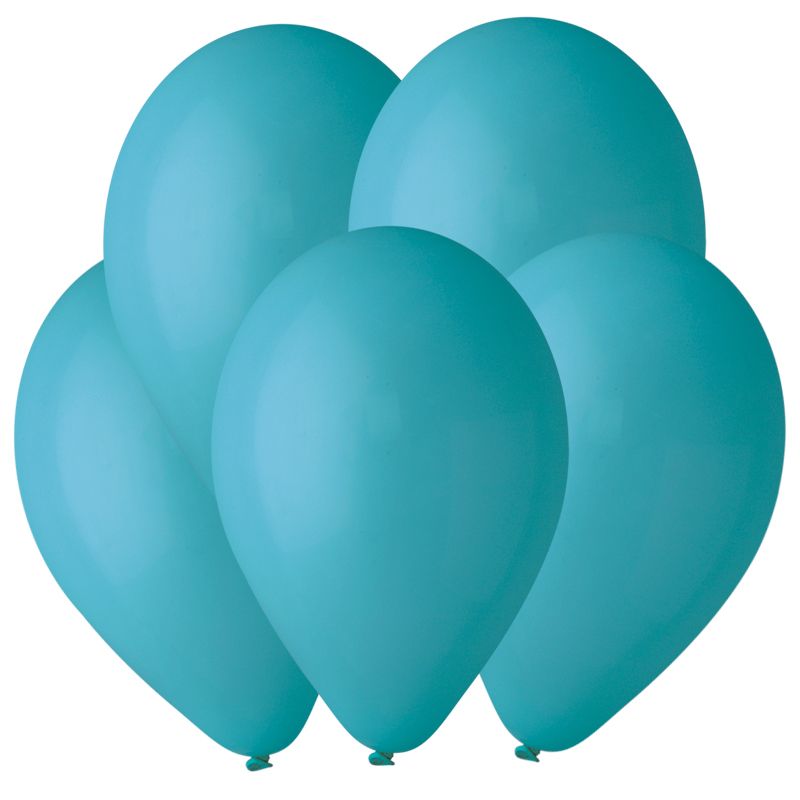 Италия Gemar 12" Пастель Turquoise, 100 шт.