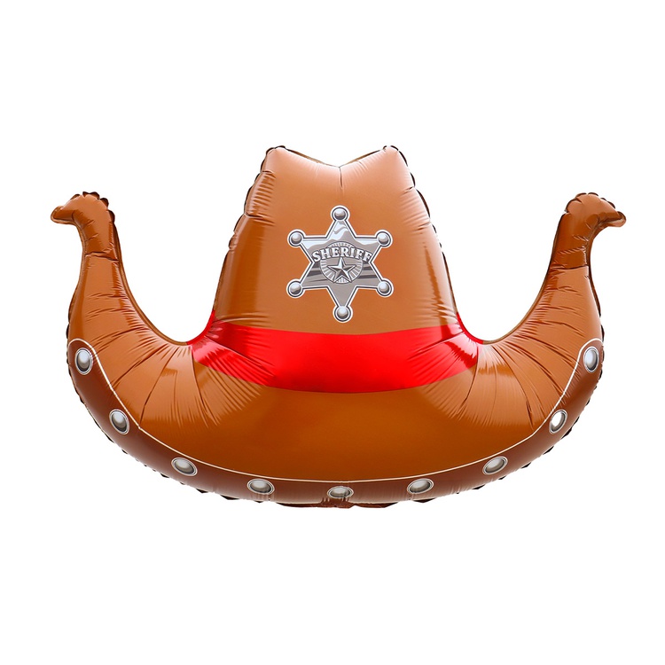 Шар (35''/89см) Фигура, Шляпа ковбойская