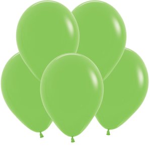 S 10"/25см Пастель Светло-зеленый / Key Lime / 100 шт. /