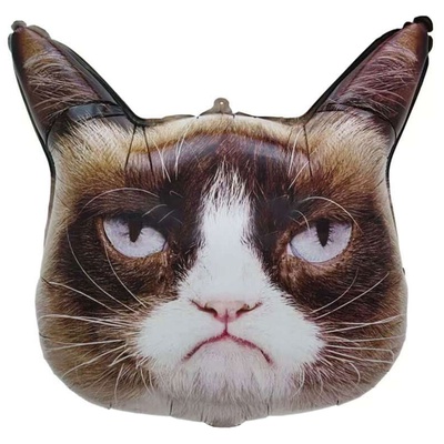 Шар (26''/66 см) Фигура, Кот сердитый в уп