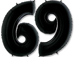 Г ЦИФРА 6"9"40" Black