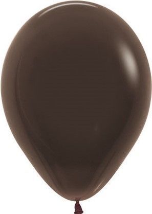 S Шар (12''/30 см) Шоколадный (076), пастель, 50 шт.