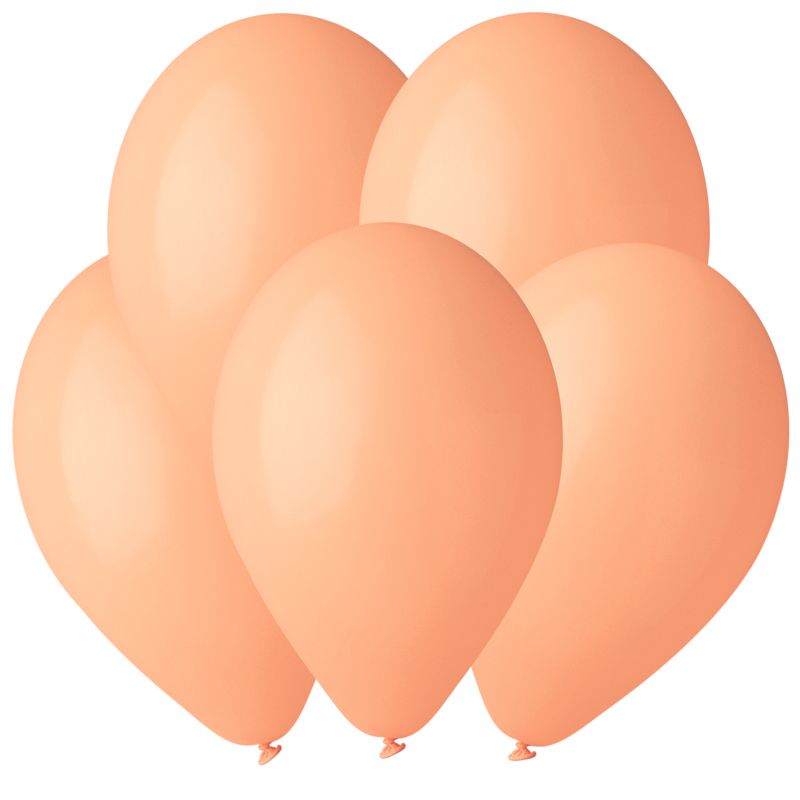 Италия Gemar 5" Пастель Peach, 100 шт.