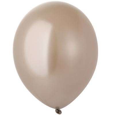 Шар 14"  Хром Glossy Light Almond, BELBAL / 50 шт./