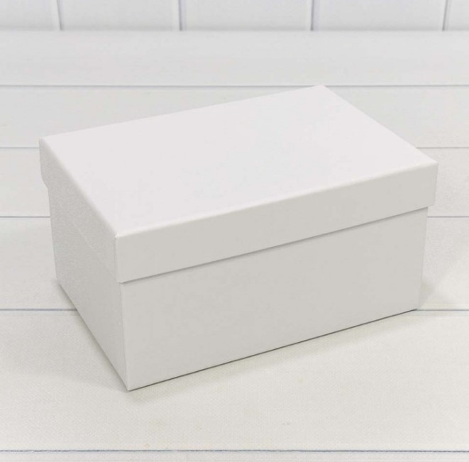 Коробка подарочная Белый 22*15*11,5 см