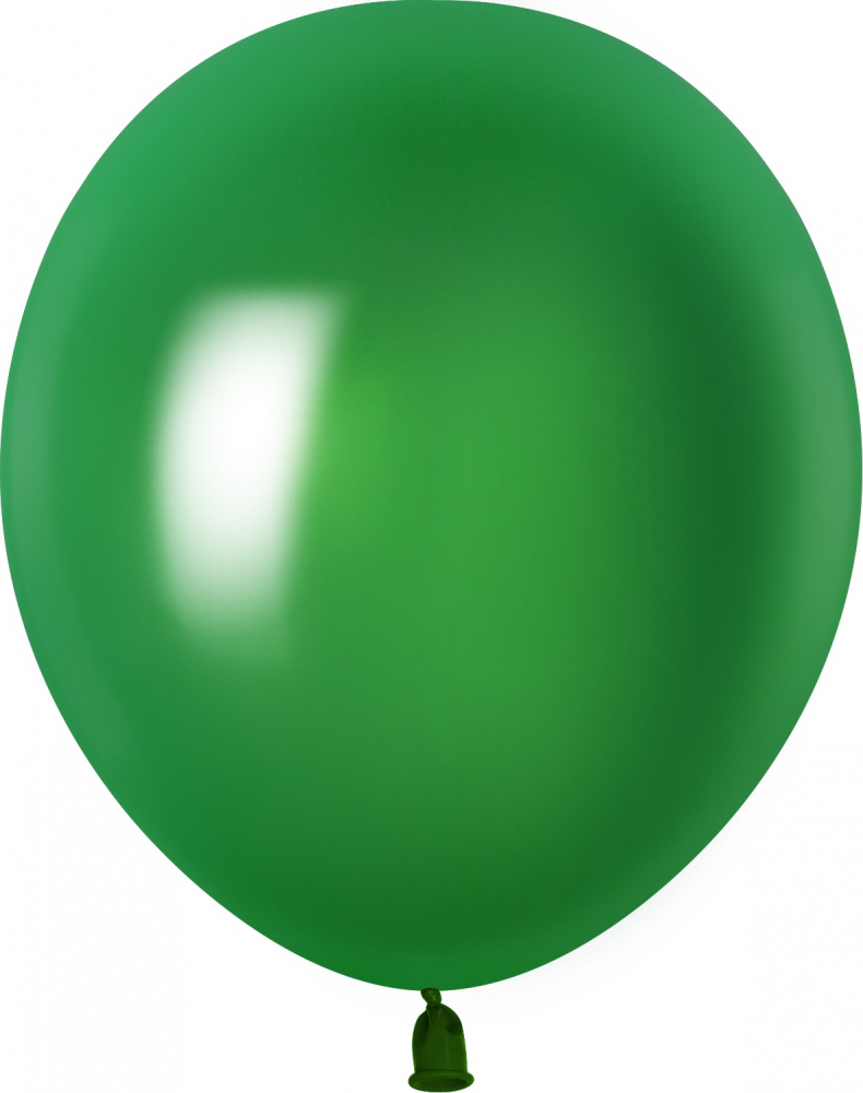 Шар (12''/30 см) Темно-зеленый, металлик, 100 шт.
