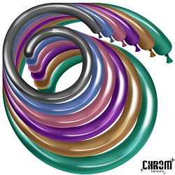 ШДМ (2''/5 см) Ассорти, хром, 50 шт., Китай