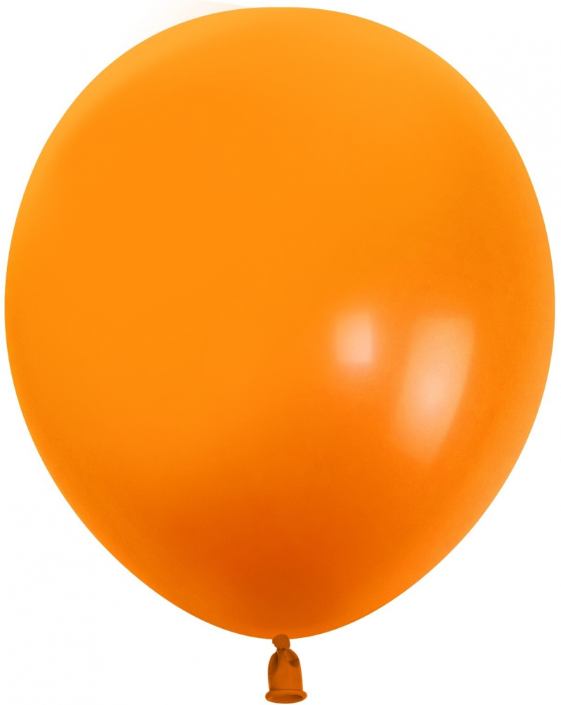 Шар (12''/30 см) Оранжевый (S9/050), пастель, 100 шт. Китай/512