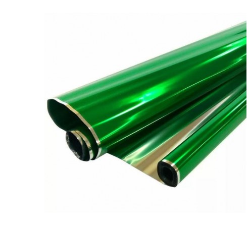 Пленка Металл Зеленая / рулон 60 см*7,9м 40 мкм						