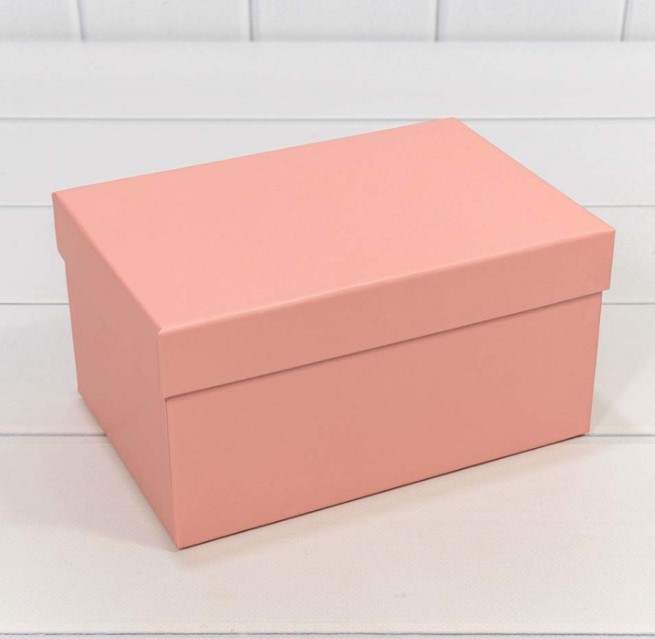 Коробка подарочная Розовый 22*15*11,5 см