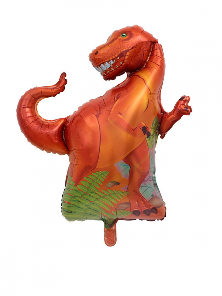 Шар (36"/76х91 см) Фигура, Динозавр Ти-Рекс, Китай