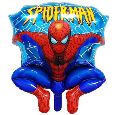 Шар (26''/66 см) Фигура, Человек-Паук Spider в прыжке 1 шт.
