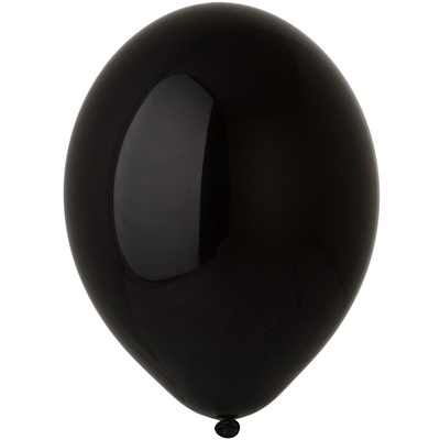 Шар 14" Пастель Экстра Black, BELBAL / 50 шт./
