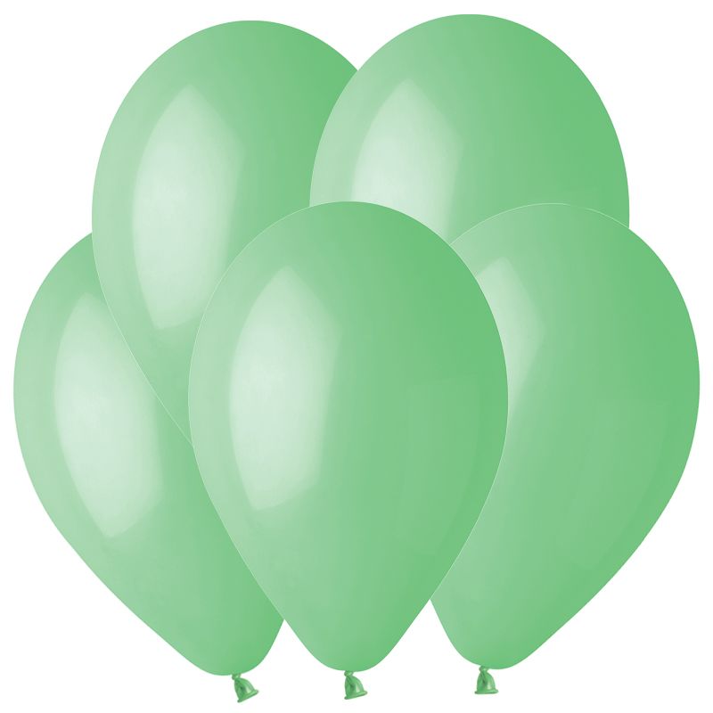 Италия Gemar 5" Пастель Mint Green, 100 шт.