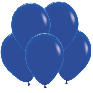 S 10"/25см Пастель Синий / Royal Blue / 100 шт. /