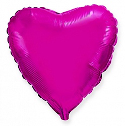 FM Шар (32''/81 см) Сердце, Пурпурный
