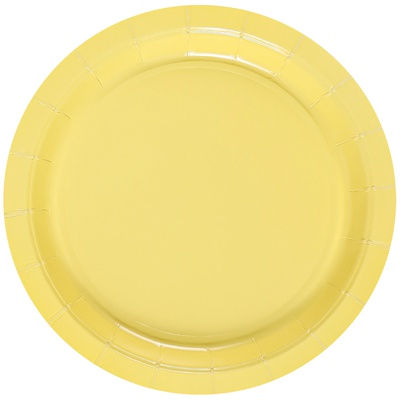 Тарелка Пастель желтая 17см 6шт/G