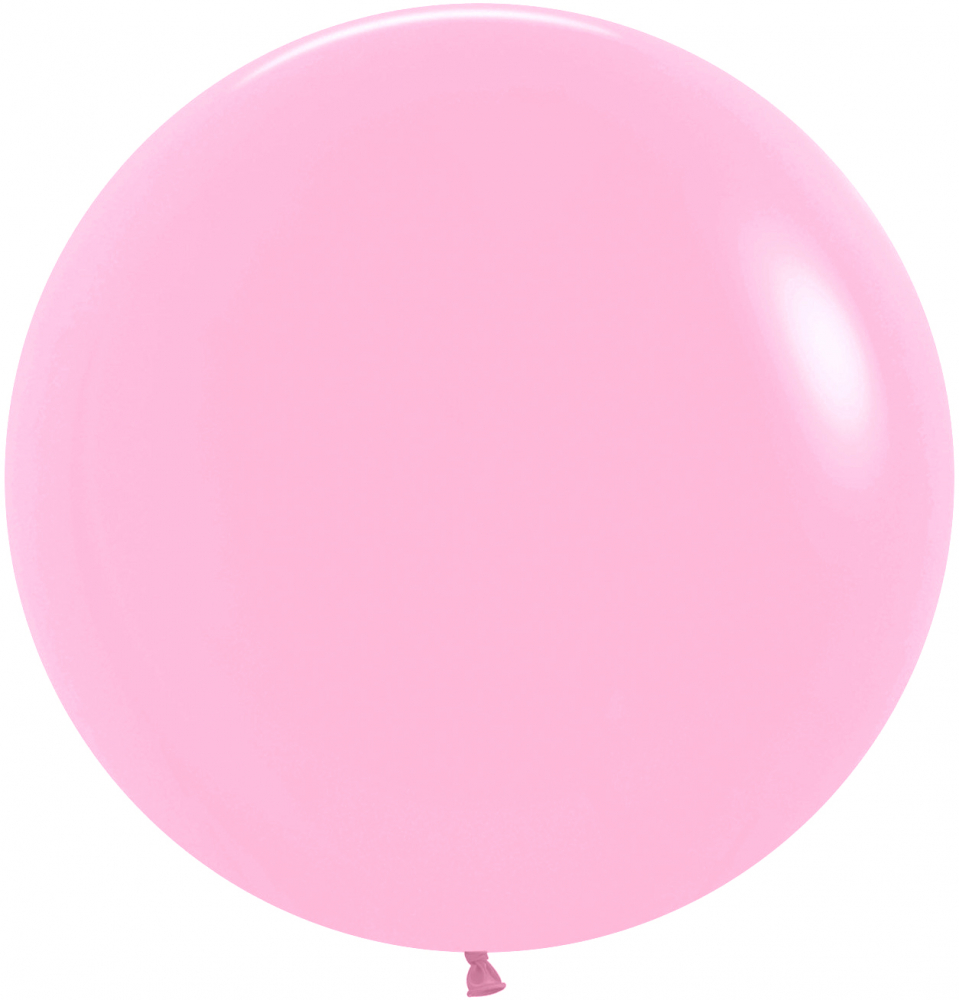 S Шар (36''/91 см) Розовый (009), пастель
