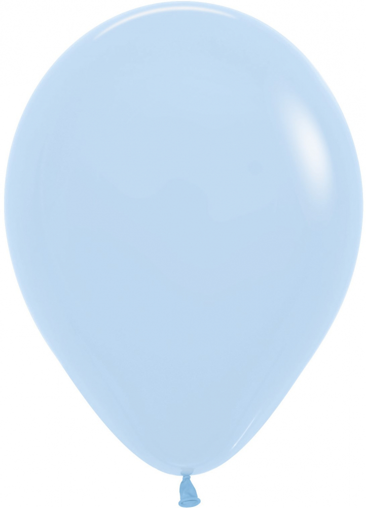 S Шар (12''/30 см) Нежно-голубой (640), макарунс, 12 шт.