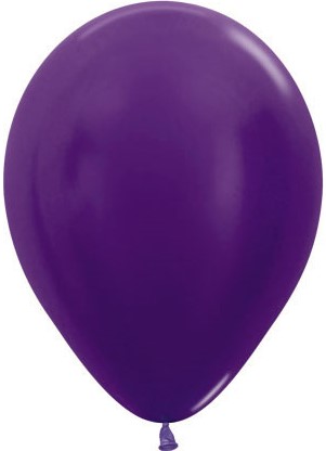 S Шар (12''/30 см) Фиолетовый (551), металлик, 50 шт.