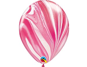 Q 11" Супер Агат Red White/5 шт