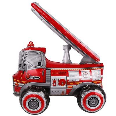 Шар (31''/79 см) 3D Фигура Фигура, Пожарная машина, 1 шт. в упак.