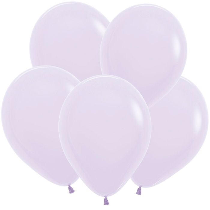 S 10"/25см Макарунс Сиреневый / Lilac / 100 шт. /