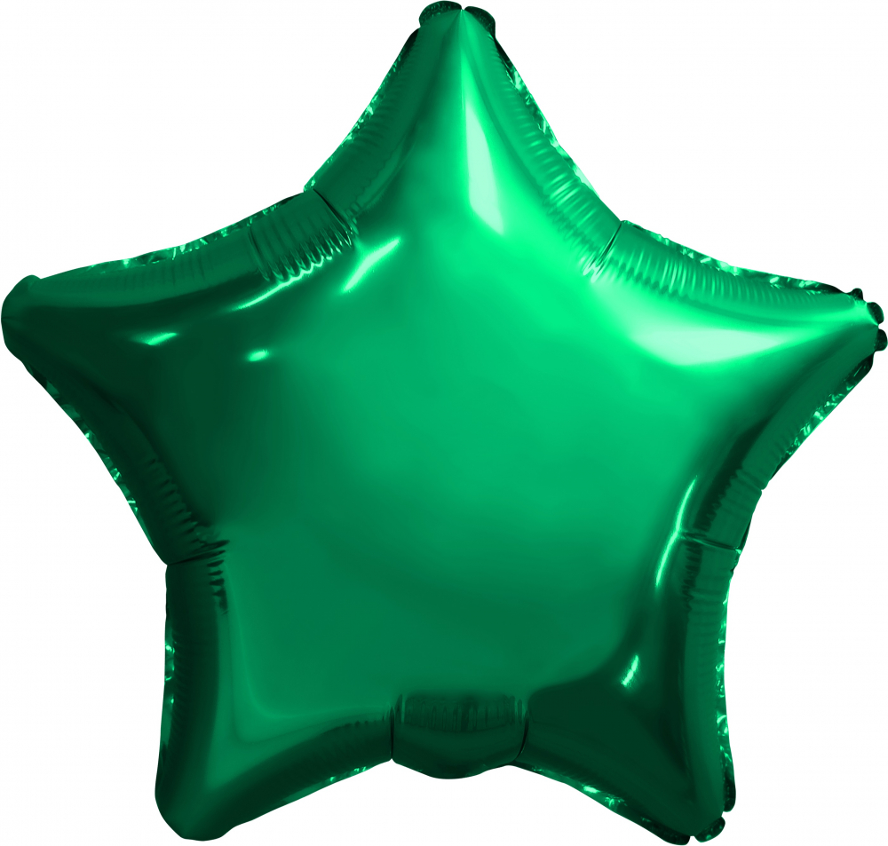 Шар Звезда (18''/44 см), Зеленый