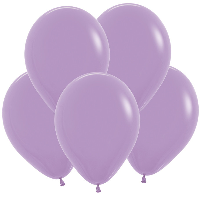 S 10"/25см Пастель Сиреневый / Lilac / 100 шт. /