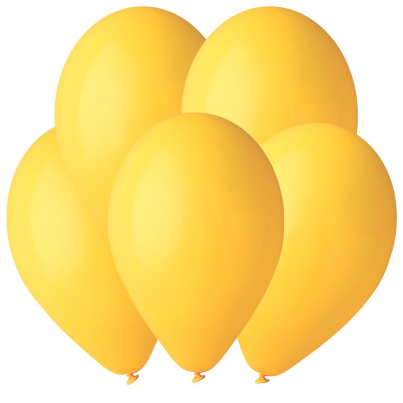 Италия Gemar 5" Пастель Yellow, 100 шт.