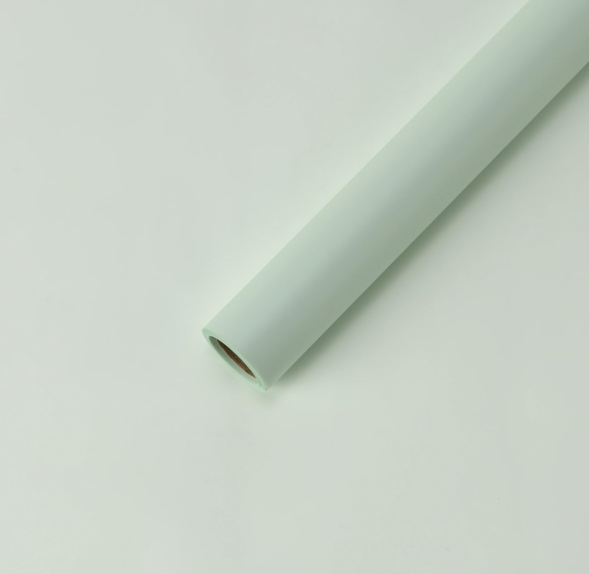Пленка матовая Дымка "PASTEL new", 60 см*30 м, пастельно-зеленый