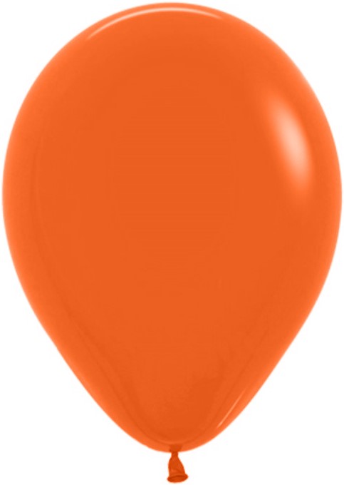 S Шар (12''/30 см) Оранжевый (061), пастель, 50 шт.