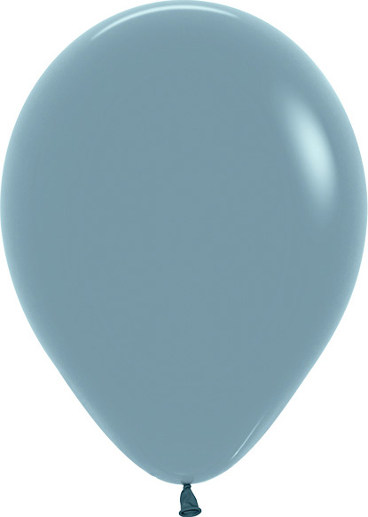 S Шар (5''/13 см) Голубой (140), пастель ретро, 100 шт.