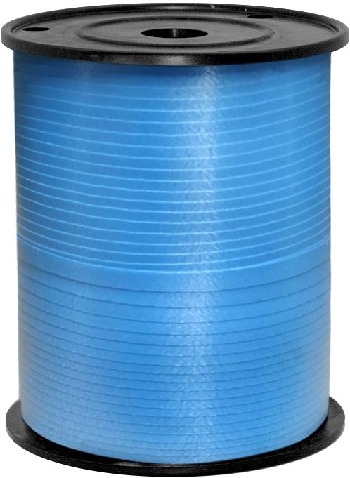 Лента бобина 0,5 см / 500 м Голубая																