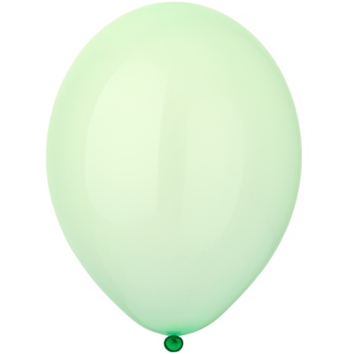 Шар 14" Кристалл Экстра Bubble Green, BELBAL / 50 шт./
