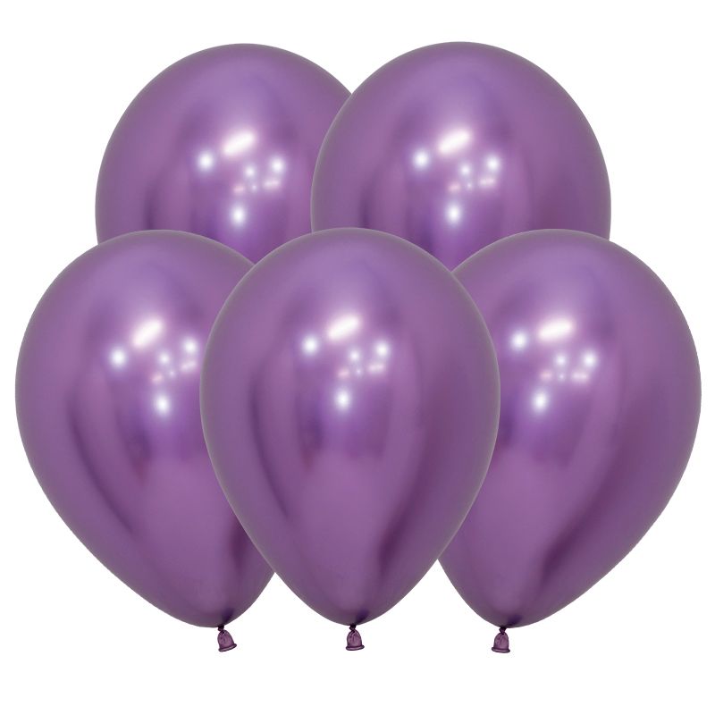 S Зеркальные шары (хром) 12 Рефлекс Фиолетовый / Reflex Violet/ 50 шт. /