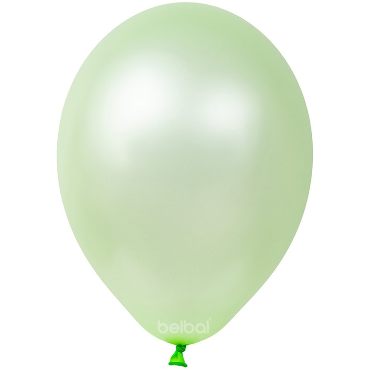 Шар 14" Неон Экстра Green, BELBAL / 50 шт./