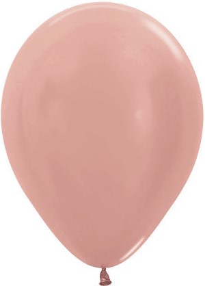 S Шар (12''/30 см) Розовое золото (568), металлик, 50 шт.