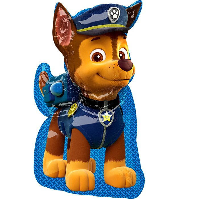 А Шар (31"/79см) Фигура Щенячий патруль Чейз / Paw Patrol - Chase P38 /