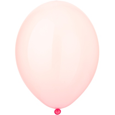 Шар 14" Кристалл Экстра Bubble Pink, BELBAL / 50 шт./