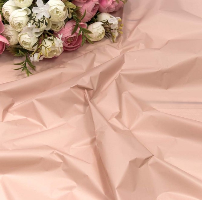 Пленка в листах 58*58 см (20шт),ламинированная "Тишью"23 мкм Серо-розовый