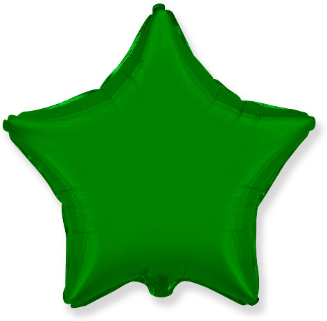 FM Шар (32''/81 см) Звезда, Зеленый