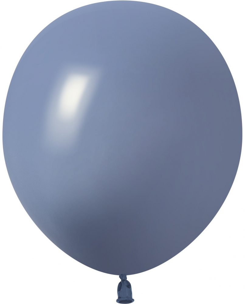 Шар (10''/25 см) Голубая дымка, пастель ретро, 100 шт.Китай 512