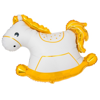 Шар (37''/94 см) Фигура, Лошадка-Качалка, 1 шт.