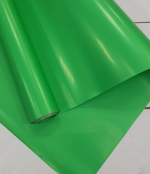 Корейская плёнка однотонная 58см х 10м Зеленый
