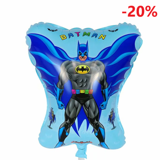 Шар (22'/54см) Фигура, Бэтмен с крыльями  из "Супер герои",Китай 