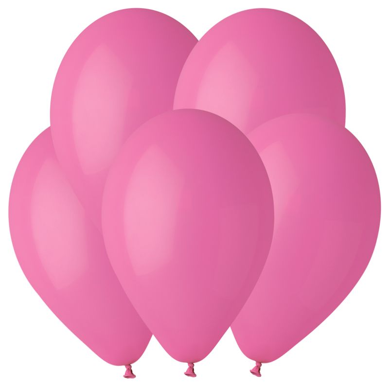 Италия Gemar 10" Пастель Fuchsia, 100 шт.