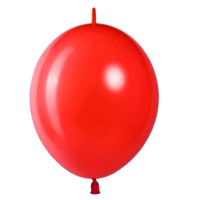 Шар (12''/30 см) Линколун, Королевский красный, пастель, 50 шт.