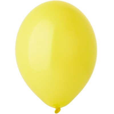 Шар 14" Пастель Экстра Yellow, BELBAL / 50 шт./